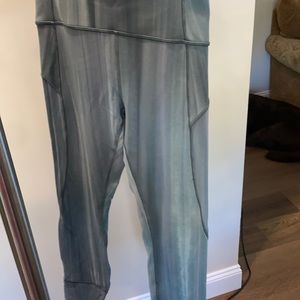 Lulu lemon blue full length leggings